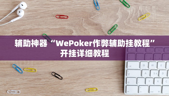 辅助神器“WePoker作弊辅助挂教程”开挂详细教程