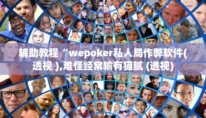 开挂辅助工具“wepoker作弊透视(透视 ),难怪经常输有猫腻 (透视) 开挂辅助工具“wepoker作弊透视(透视 ),难怪经常输有猫腻 (透视)
