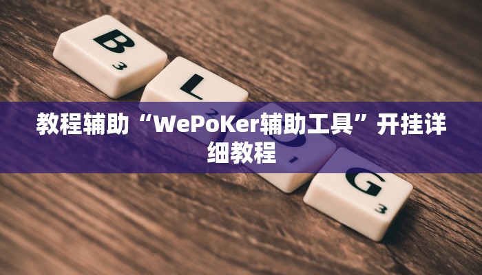 教程辅助“WePoKer辅助工具”开挂详细教程 教程辅助“WePoKer辅助工具”开挂详细教程