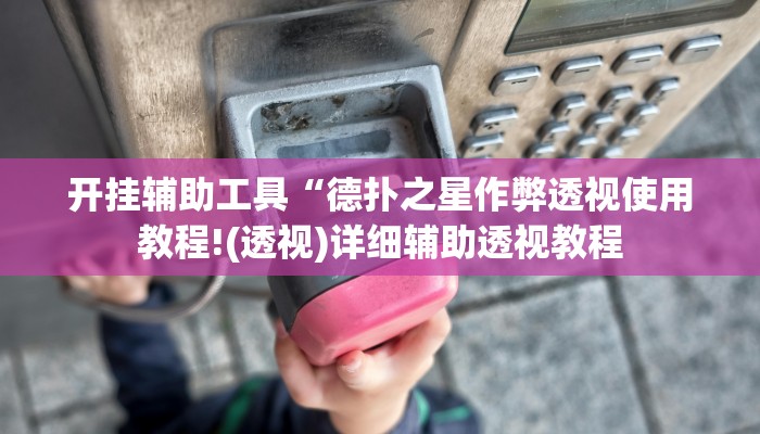 开挂辅助工具“德扑之星作弊透视使用教程!(透视)详细辅助透视教程