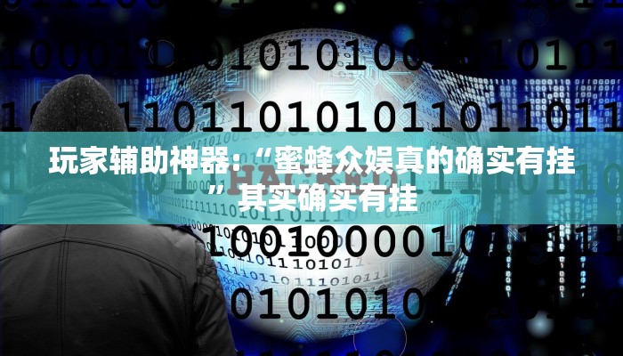 玩家辅助神器:“蜜蜂众娱真的确实有挂”其实确实有挂