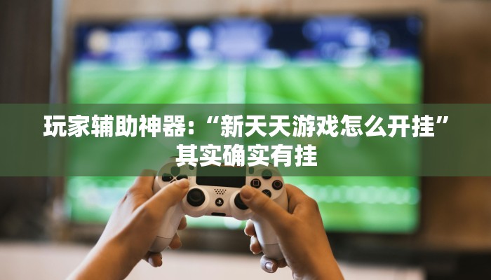 玩家辅助神器:“新天天游戏怎么开挂”其实确实有挂