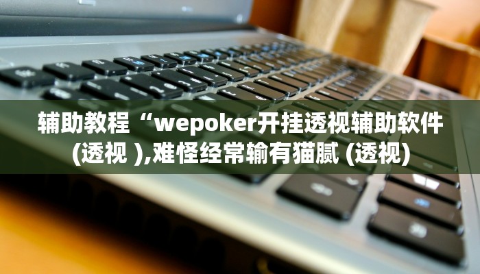 辅助教程“wepoker开挂透视辅助软件(透视 ),难怪经常输有猫腻 (透视)