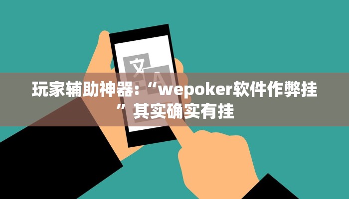 玩家辅助神器:“wepoker软件作弊挂”其实确实有挂