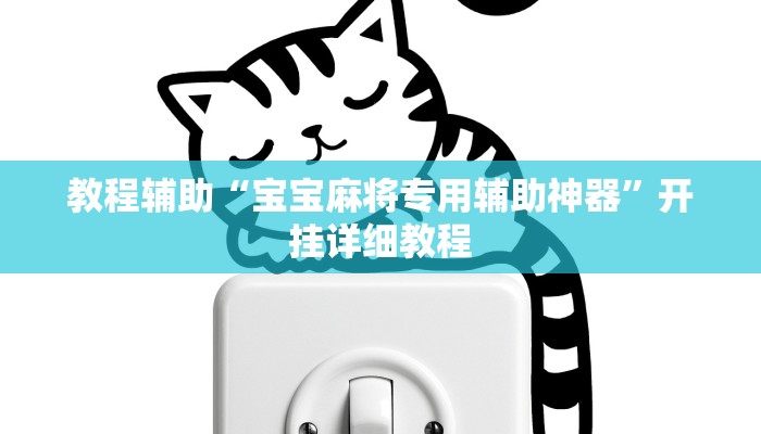 教程辅助“宝宝麻将专用辅助神器”开挂详细教程