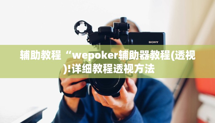 辅助教程“wepoker辅助器教程(透视 )!详细教程透视方法