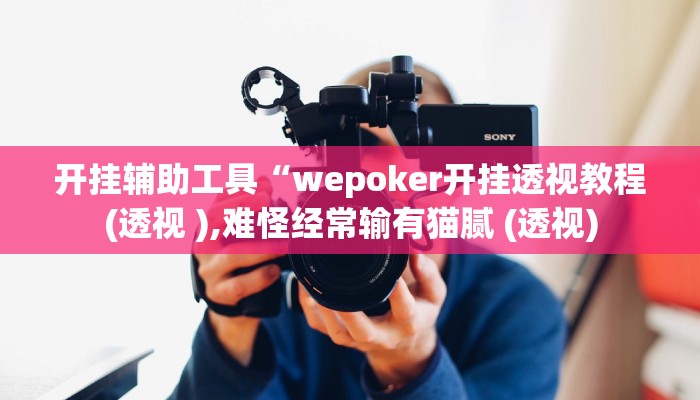 开挂辅助工具“wepoker开挂透视教程(透视 ),难怪经常输有猫腻 (透视)