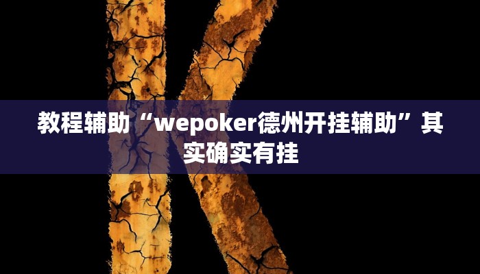 开挂辅助工具“Hhpoker透视挂!(透视)详细辅助透视教程