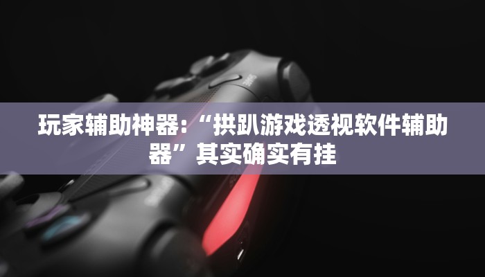 玩家辅助神器:“拱趴游戏透视软件辅助器”其实确实有挂