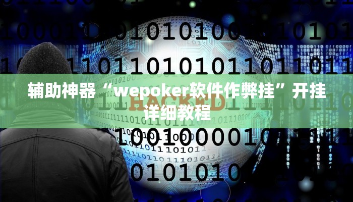 辅助神器“wepoker软件作弊挂”开挂详细教程