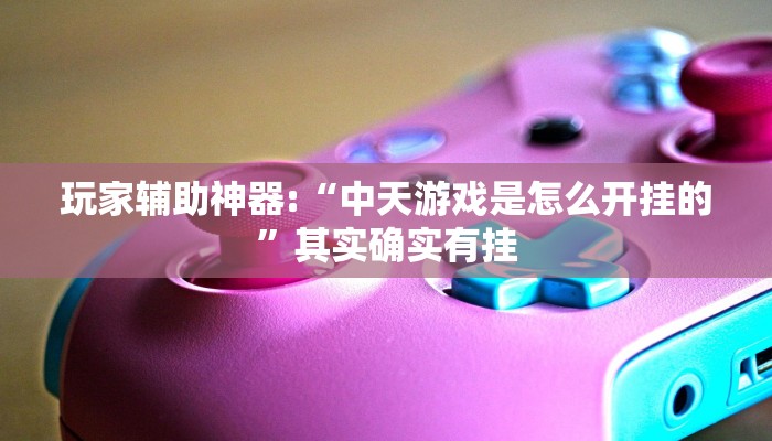 玩家辅助神器:“中天游戏是怎么开挂的”其实确实有挂