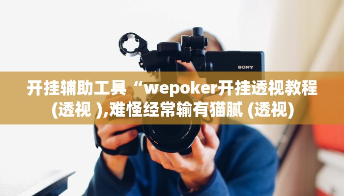 开挂辅助工具“wepoker开挂透视教程(透视 ),难怪经常输有猫腻 (透视)