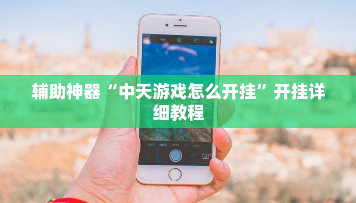 辅助神器“中天游戏怎么开挂”开挂详细教程