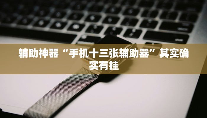 辅助神器“手机十三张辅助器”其实确实有挂