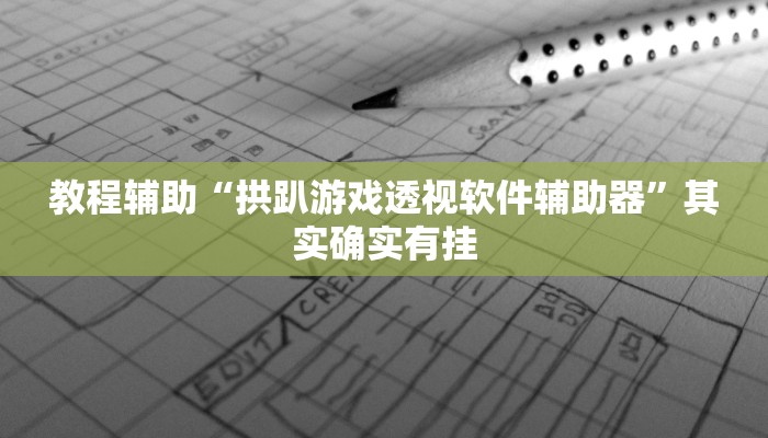 教程辅助“拱趴游戏透视软件辅助器”其实确实有挂