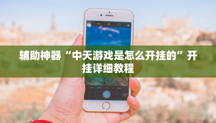 辅助神器“中天游戏是怎么开挂的”开挂详细教程