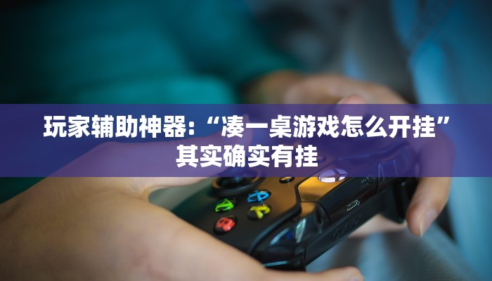 玩家辅助神器:“凑一桌游戏怎么开挂”其实确实有挂