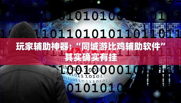 玩家辅助神器:“同城游比鸡辅助软件”其实确实有挂